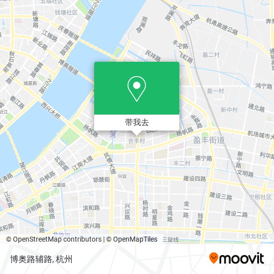 博奥路辅路地图