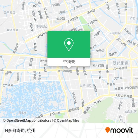 N多鲜寿司地图