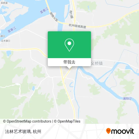 法林艺术玻璃地图