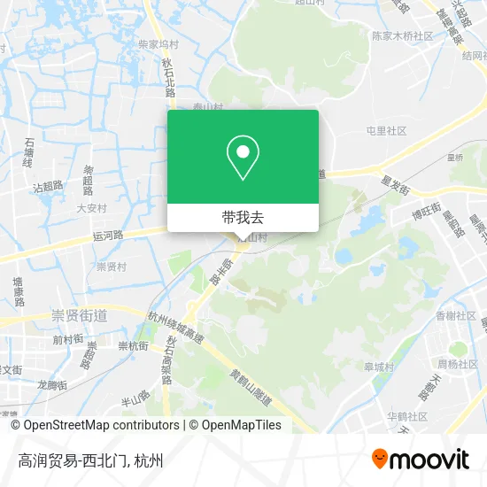 高润贸易-西北门地图