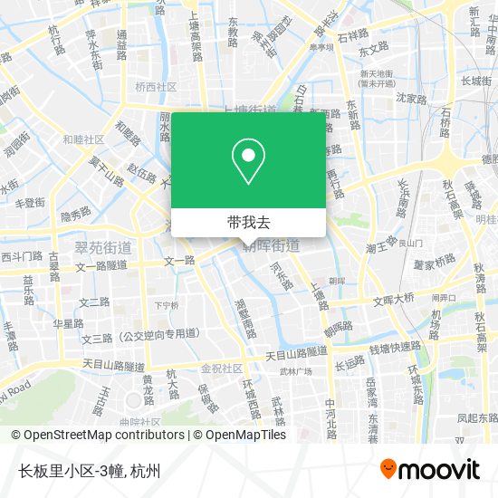 长板里小区-3幢地图