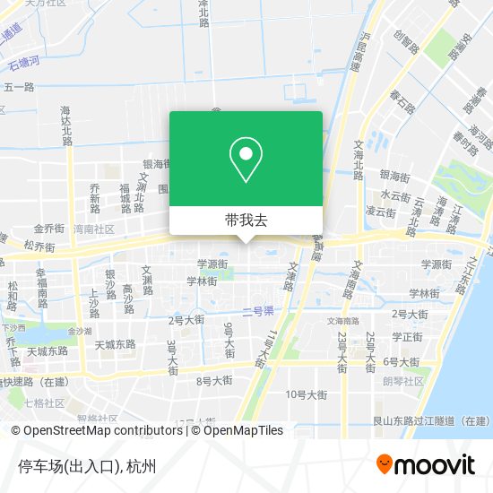 停车场(出入口)地图