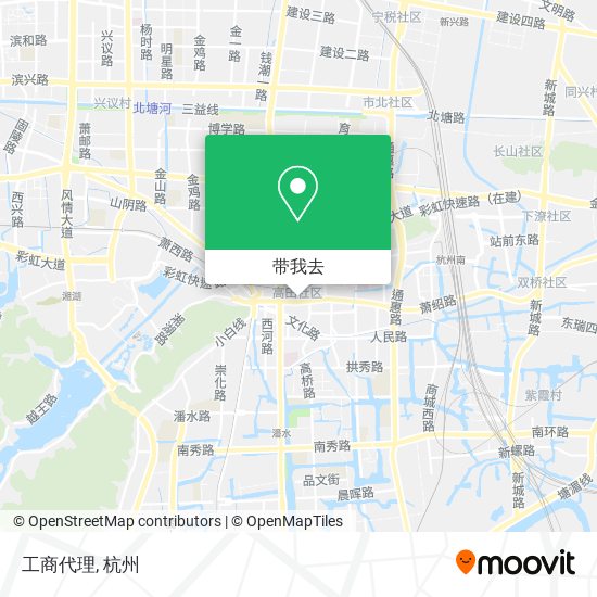 工商代理地图