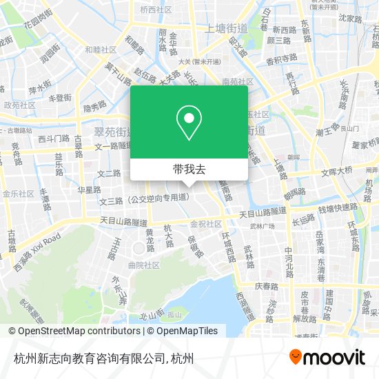 杭州新志向教育咨询有限公司地图