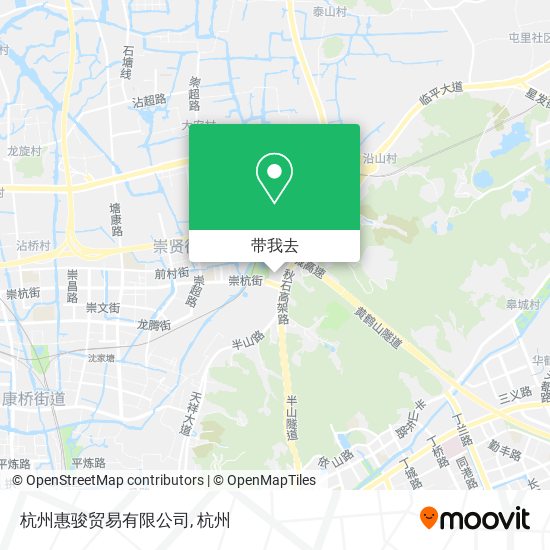 杭州惠骏贸易有限公司地图
