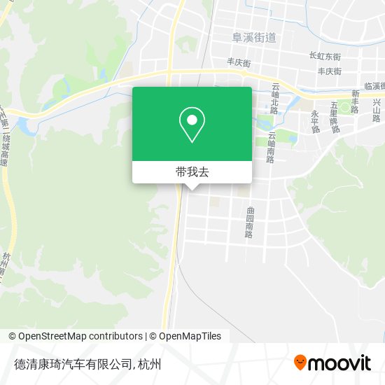 德清康琦汽车有限公司地图