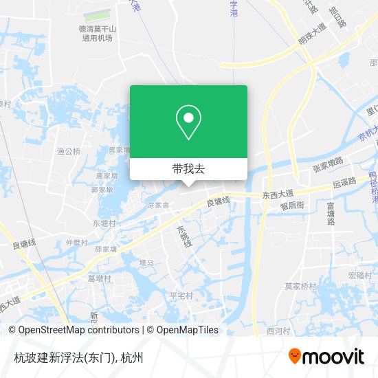 杭玻建新浮法(东门)地图