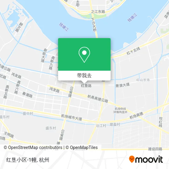 红垦小区-1幢地图