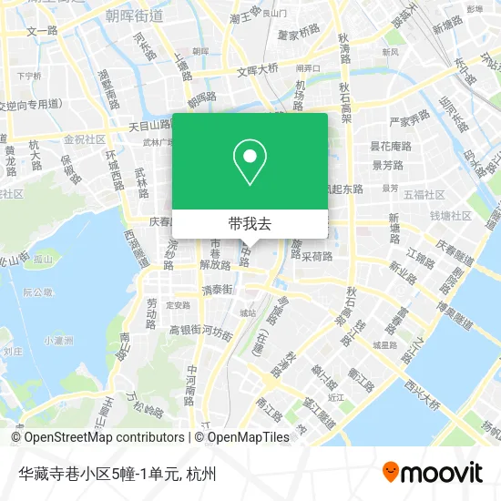 华藏寺巷小区5幢-1单元地图