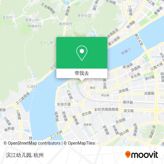 滨江幼儿园地图