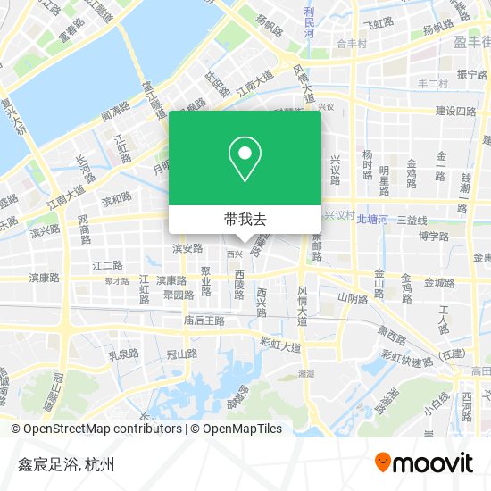 鑫宸足浴地图