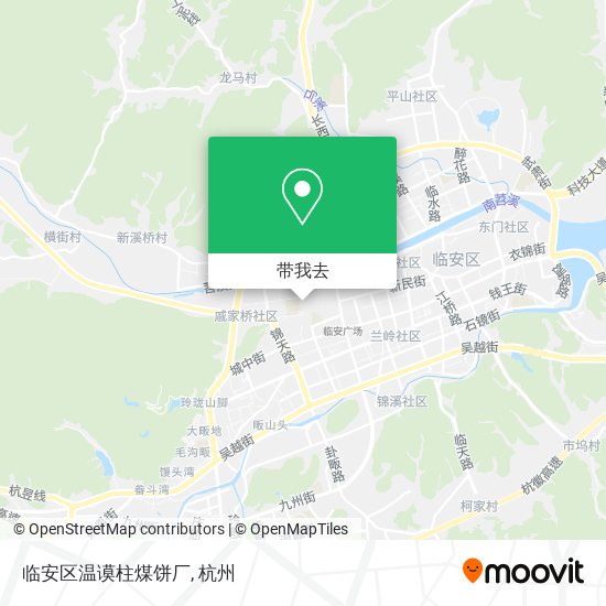 临安区温谟柱煤饼厂地图