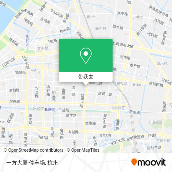 一方大厦-停车场地图