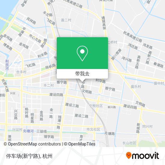 停车场(新宁路)地图