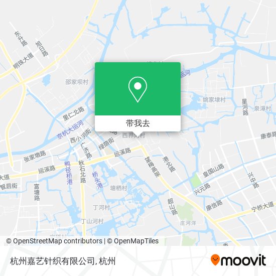 杭州嘉艺针织有限公司地图