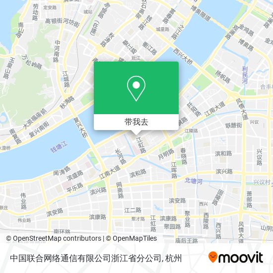 中国联合网络通信有限公司浙江省分公司地图