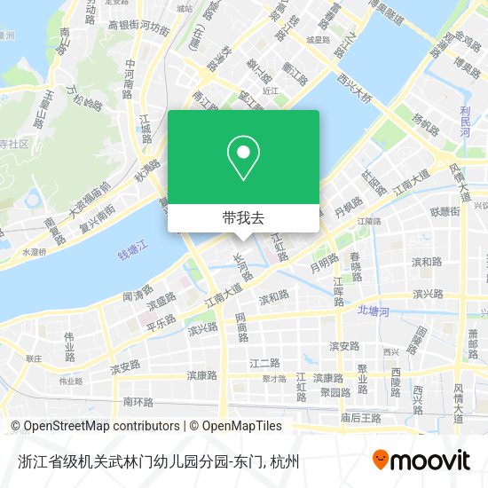 浙江省级机关武林门幼儿园分园-东门地图