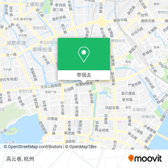 高云巷地图