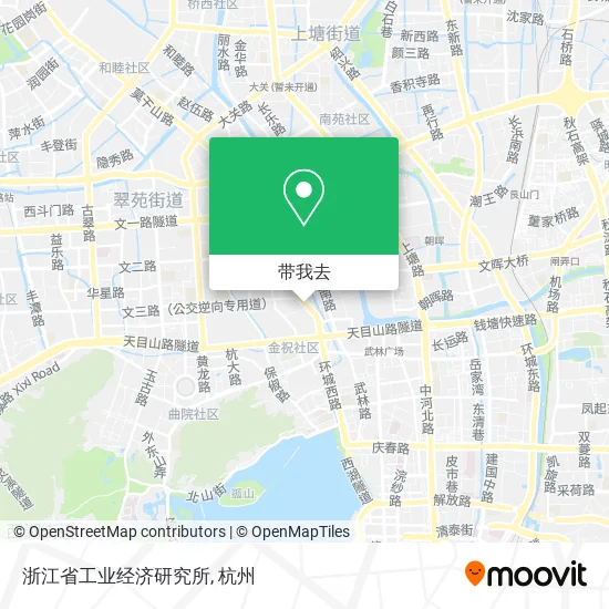浙江省工业经济研究所地图