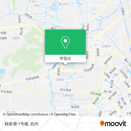 顾家塘-1号楼地图