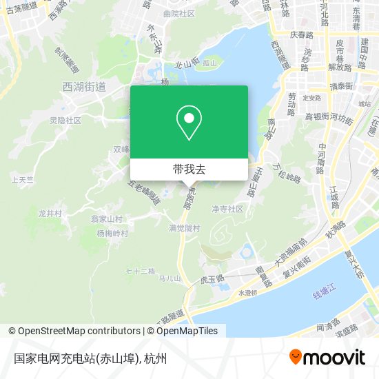 国家电网充电站(赤山埠)地图