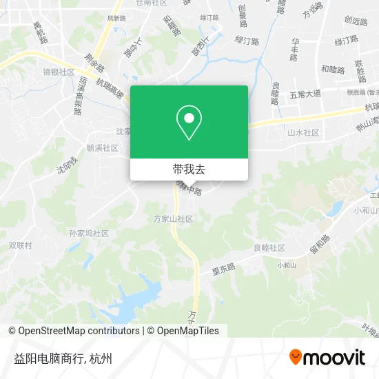 益阳电脑商行地图