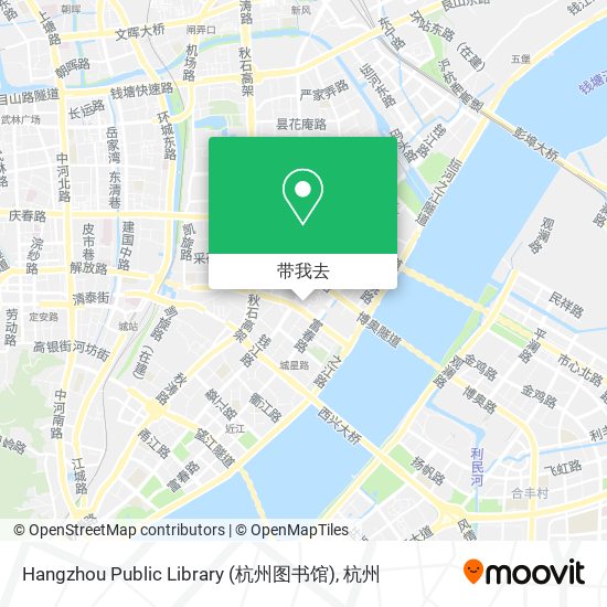 Hangzhou Public Library (杭州图书馆)地图