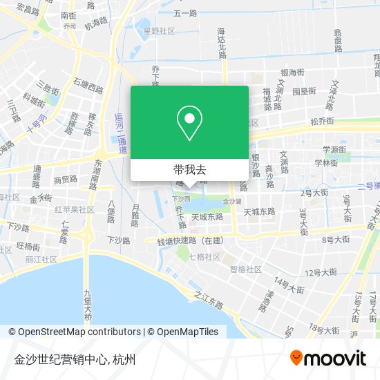 金沙世纪营销中心地图
