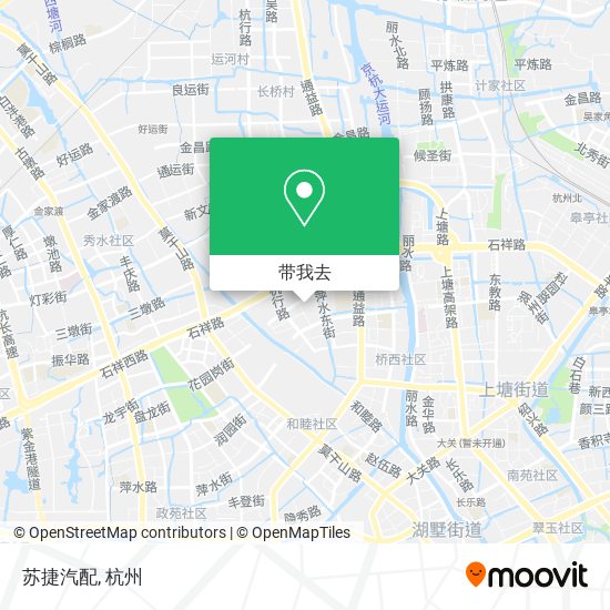 苏捷汽配地图
