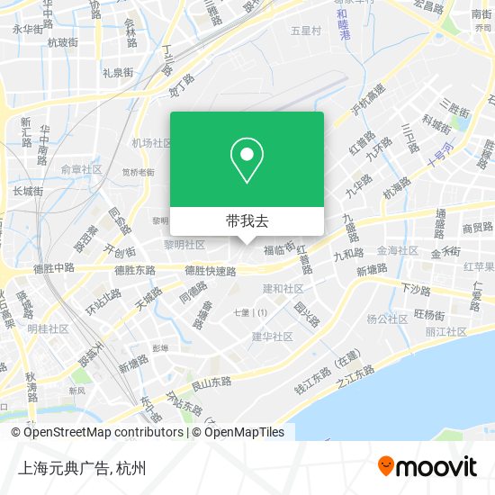 上海元典广告地图