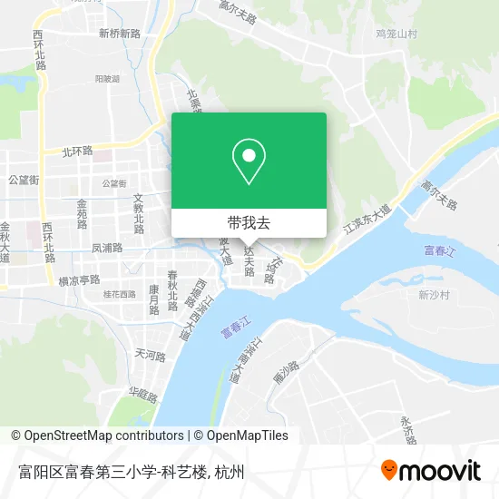 富阳区富春第三小学-科艺楼地图