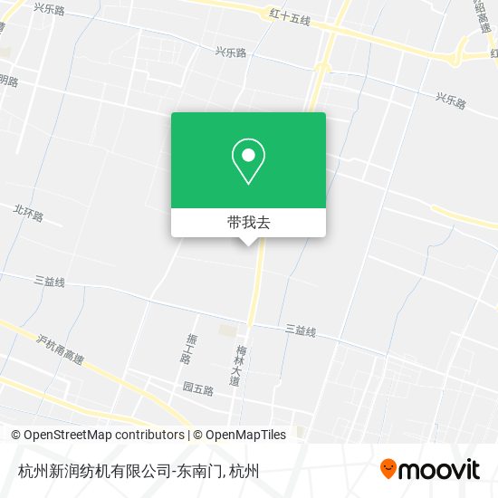 杭州新润纺机有限公司-东南门地图