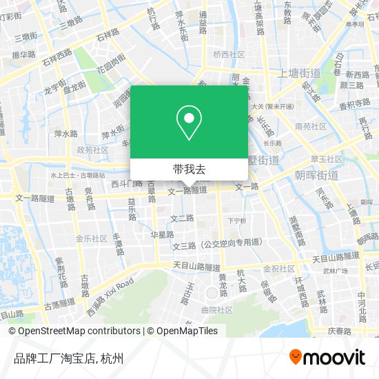 品牌工厂淘宝店地图