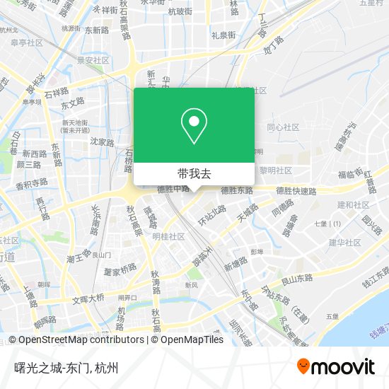 曙光之城-东门地图