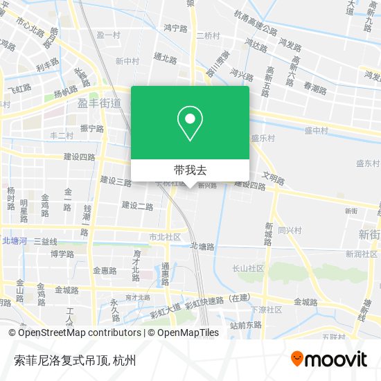 索菲尼洛复式吊顶地图