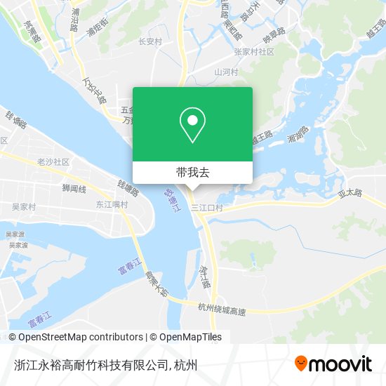 浙江永裕高耐竹科技有限公司地图
