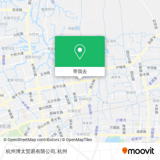 杭州博太贸易有限公司地图