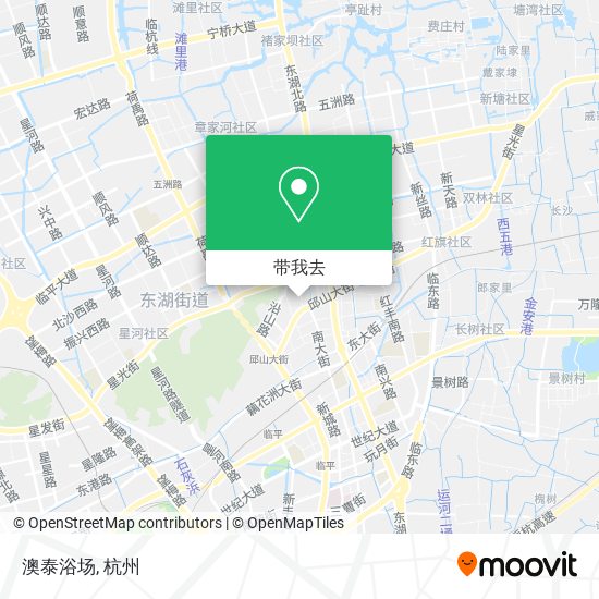 澳泰浴场地图