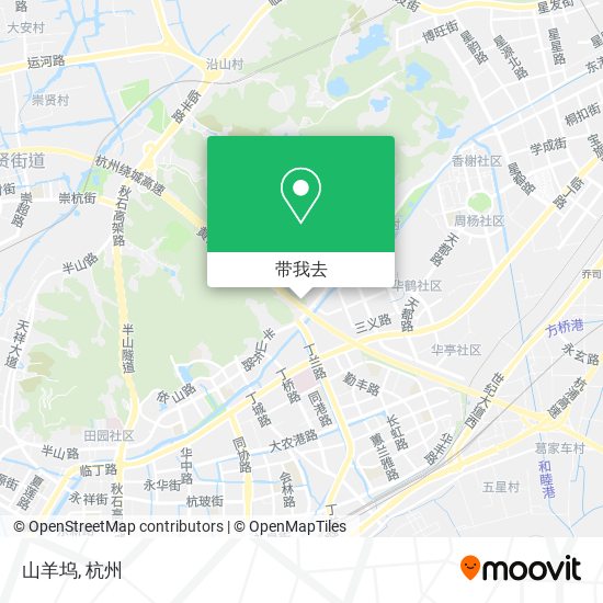 山羊坞地图