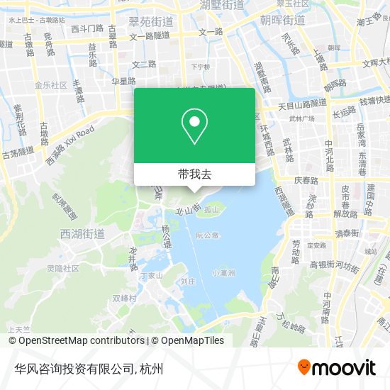 华风咨询投资有限公司地图