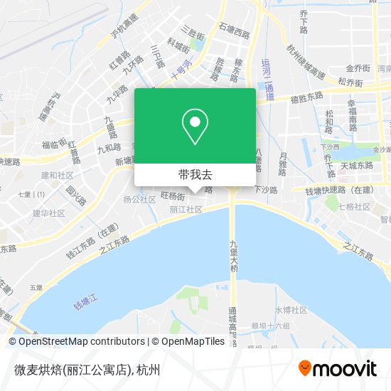 微麦烘焙(丽江公寓店)地图