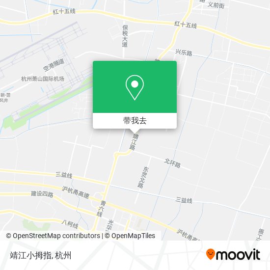 靖江小拇指地图
