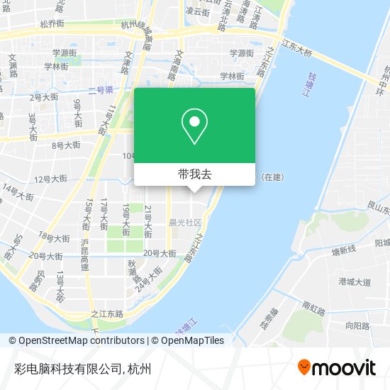 彩电脑科技有限公司地图