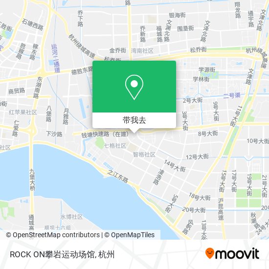 ROCK ON攀岩运动场馆地图