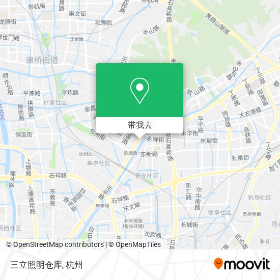 三立照明仓库地图