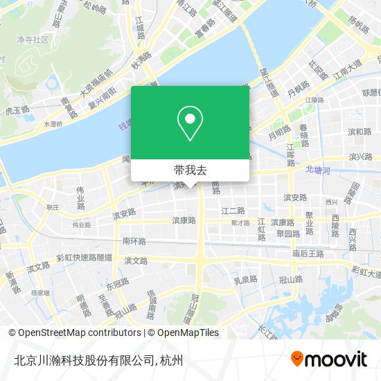 北京川瀚科技股份有限公司地图