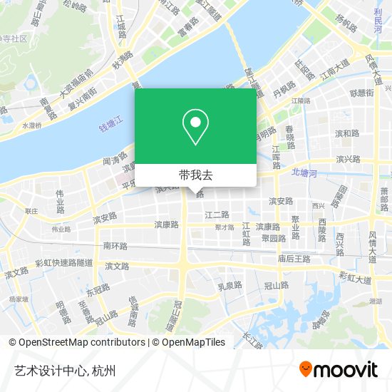 艺术设计中心地图