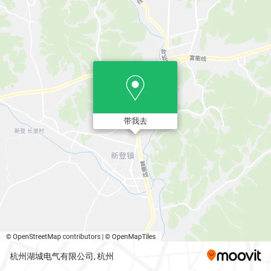 杭州湖城电气有限公司地图