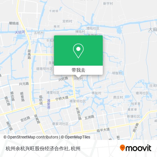 杭州余杭兴旺股份经济合作社地图