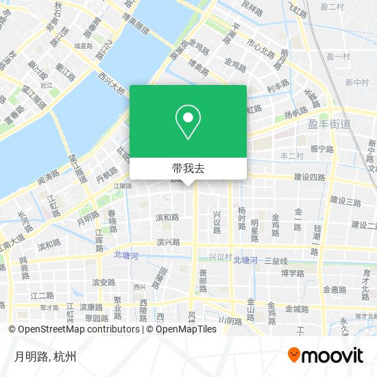 月明路地图